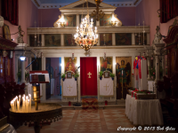 Interior of Agios Athanasios Church, Loutses