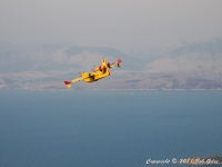 Canadair  fire-fighting seaplane.